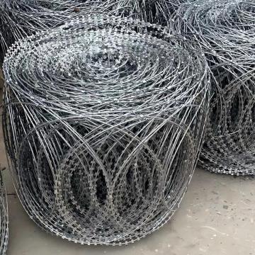 Flat Wrap Razor Wire Coils