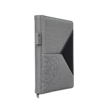 Custom A5 Paper with Finely Decorated PU Notebook