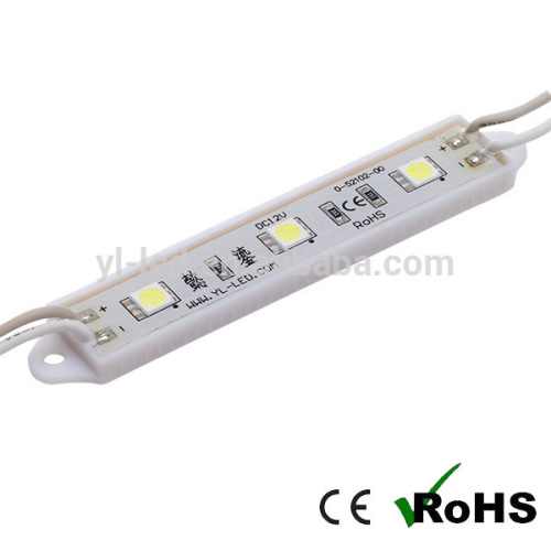 DC12v longlife ce rohs LED Strip Module SMD5050 DC12V 3led/pc IP65 daglicht wit