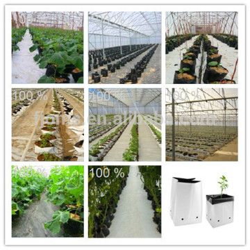 Uv treated greenhouse grow bags for vegetable planting