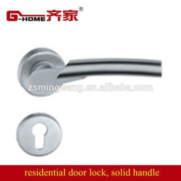 precision casting door handle on rosette