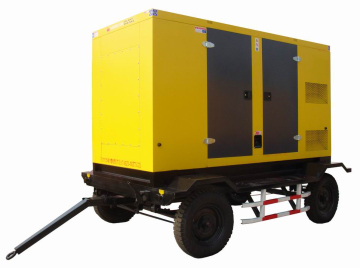 Weichai Generator 60Hz 80kW/100KVA Trailer Diesel Generator Sets