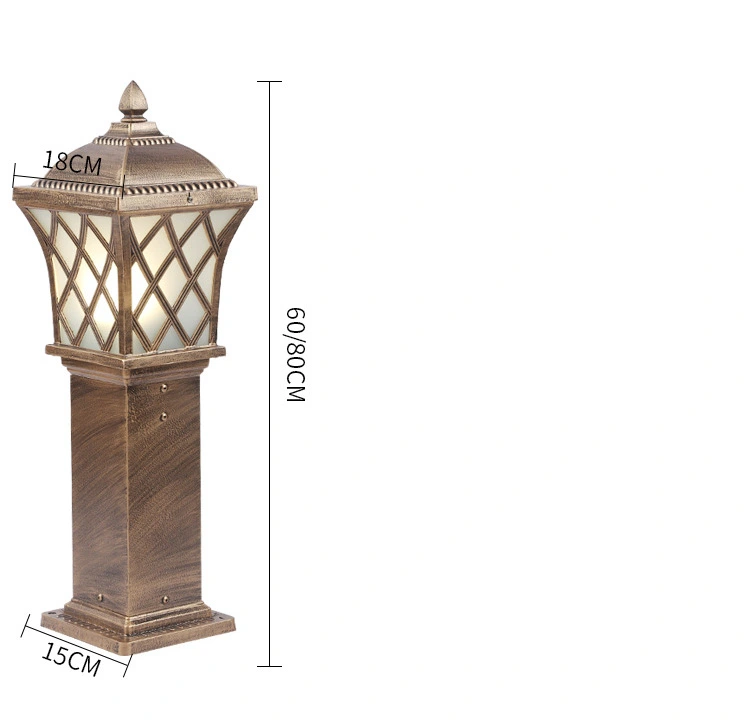 Park Landscape Lamp Column Square Courtyard Lamp Lawn Light