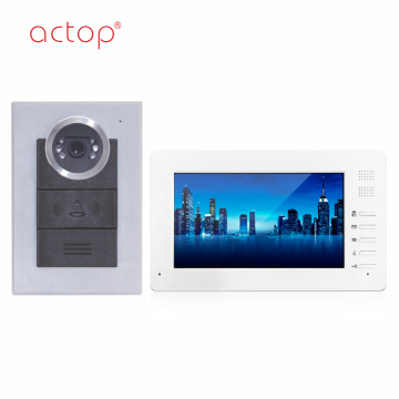 Home Wired Doorbell Video Intercom System