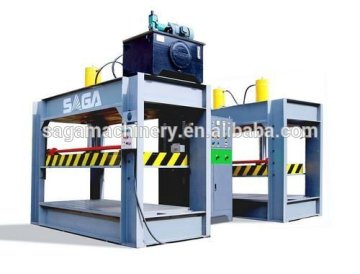 High frequency press edge-gluing machine from SAGA