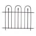 Basic Arch Sectional Garden Fence Galvaniserad