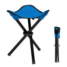 Lightweight Kids Mini Metal Tripod: Folding Camping Stool for Hiking and Fishing