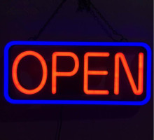 Neon Open Shop Sign LED for Sale