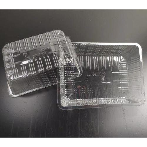 Clear thermoforming blister pet tray food grade box