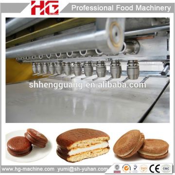 China newly design sandwich cake production line