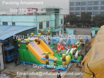 Jurassic inflatable fun city games for sale