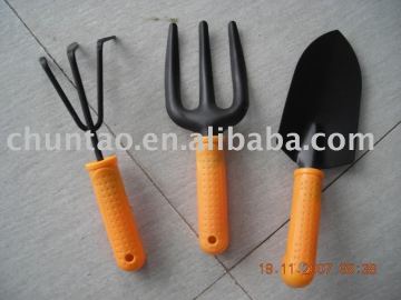 plastic handle gardening tools set