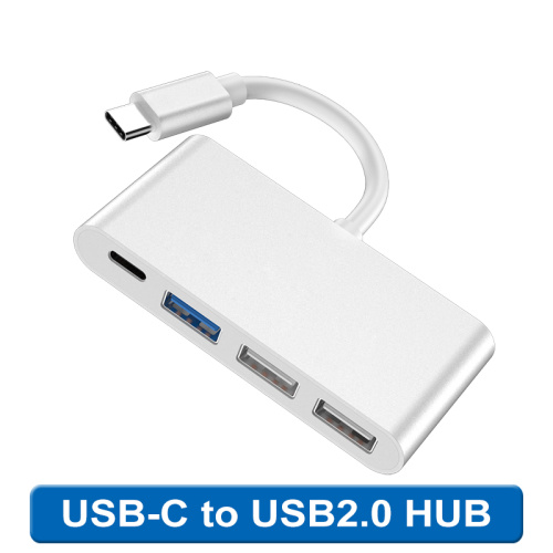 HUB3.0 USB 4 EN 1 con PD