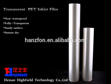 5Mil Inkjet Screen Printing Transparency Film 1070mm*30m