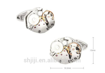 Special Shape Working Watch Movement Cufflinks