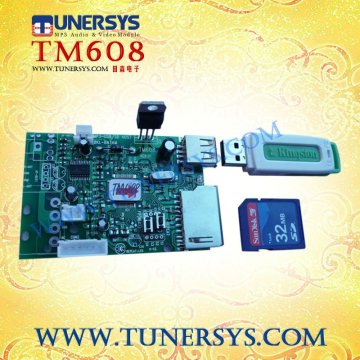 TM608 USB host circuit decoder