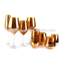hotsale high quality fairy dinner wine wedding glass set