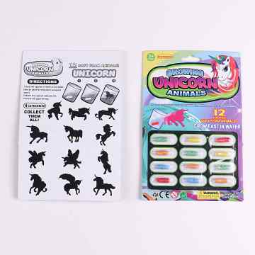 Расширяемые в воде игрушки капсулы