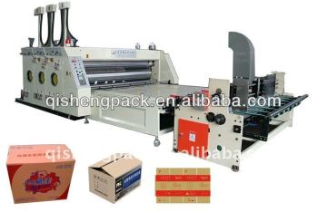 Automatic corrugated caton box packing machine