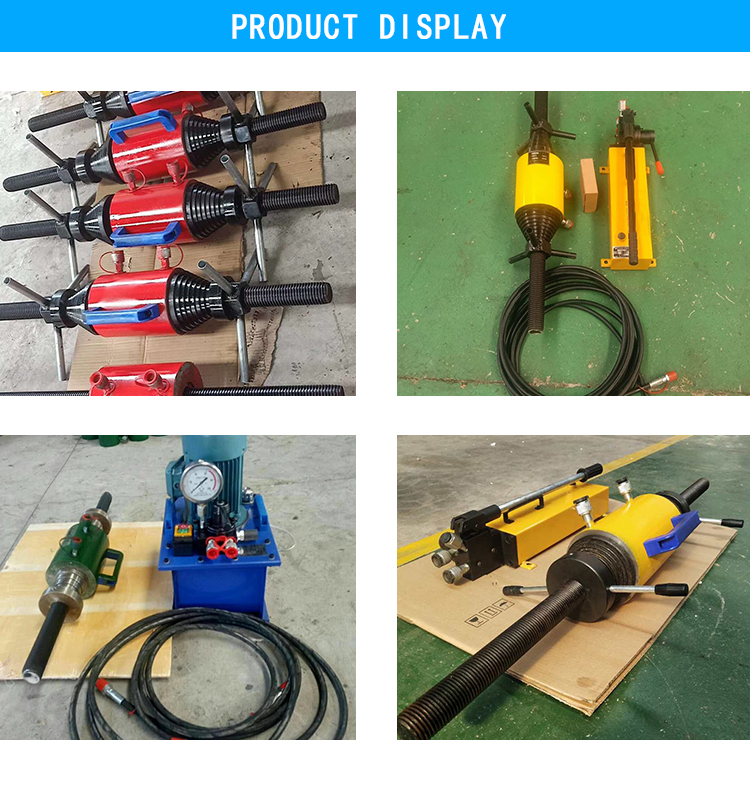 Electric rail chain disassembling device sleeve disassembly crawler excavator maintenance assembly tools big pull