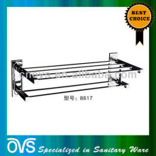 chromepalte finished wall towel shelf hotel towel shelf 8617