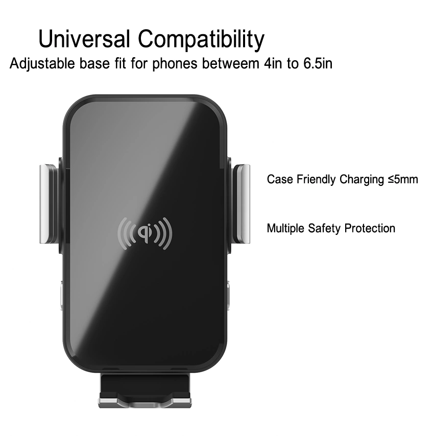Air Vent Car Holder Wireless Charger 10W Qi Certified