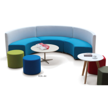 Affordable S-Shaped Combined Leather Sectional Sofa Covers & Velvet Sets