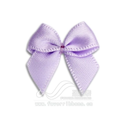 Decorative flower pre made ribbon bow