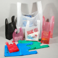 Aangepaste goedkope t-shirt plastic zakken