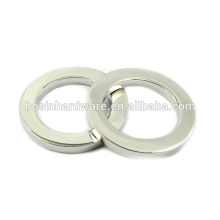 Fashion High Quality Metal Silver Flat O Ring