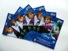 Custom printed plastic resealable ziplock bag