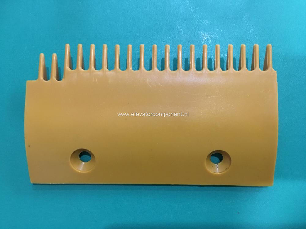 Yellow Plastic Comb for Sigma Escalators