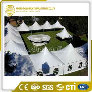 Waterproof PVC Tarpaulin Poly Coated Fabric Tent