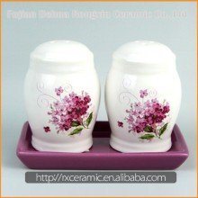 China Wholesale High Quality ceramic mini condiment set