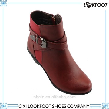 Hot sale high heels boot red color most comfortable women shoes