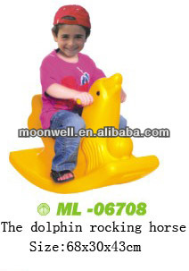 Children Plastic Rocking Toys Playground spring rocking horse,spring rocking