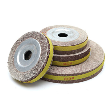 aluminium abrasive chucking flap wheels for polishing pipe