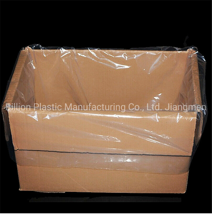 PE Clear Thick Plastic Flat Open Food Poly Packaging Bag