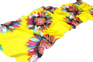 Super Cheap Printing Chiffon Scarf Foreign Trade Tail Single Stock Goods