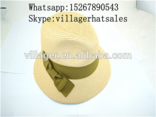 Fedora straw hat,paper straw fashion straw