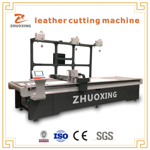 Leather Cutter Machine Cut By Sharp Knife