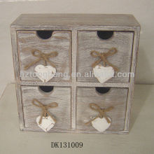 Chinese Antique Wood Jewelry Box