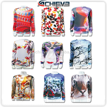 Sublimation Print Custom 3D Sweatshirt Wholesale