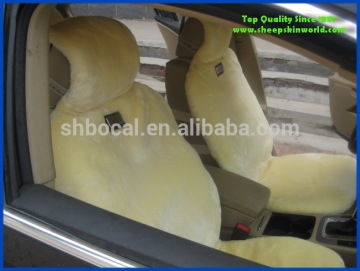 faux imitation sheepskin fur car seat cover