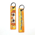 Stock gewebte Schlüssel Tag Dämon Slayer Anime Keychain