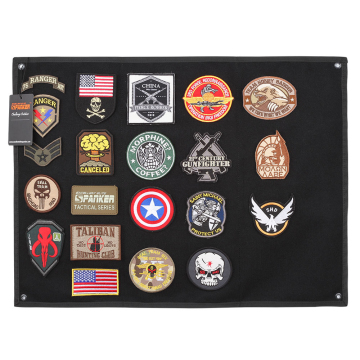 Tactical Wall Hanging Patch Holder Organizer Badge Display Board