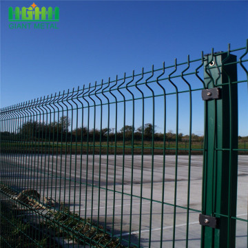 Galvanized+3d+Curved+Welded+Fence+Panels+Design