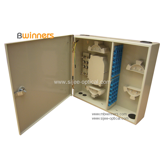 48 Core Wall Mounted Fiber Optic Termination Box