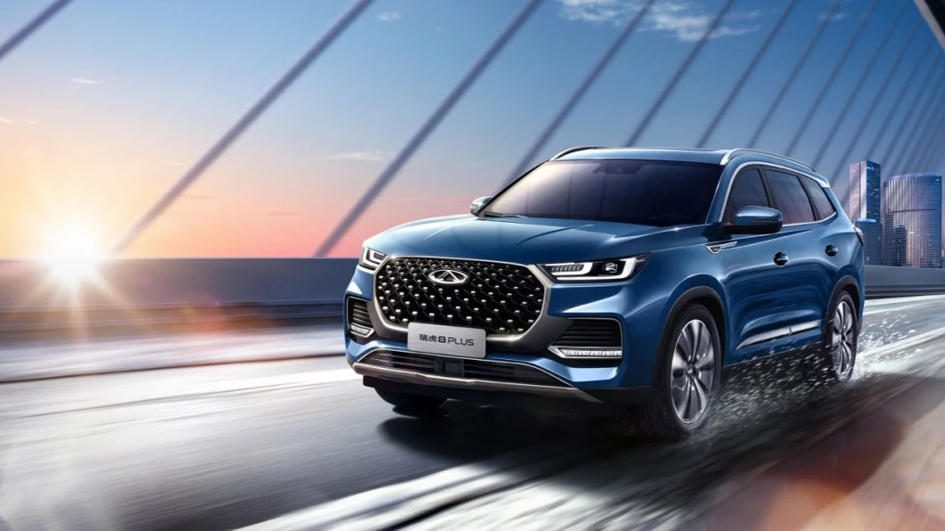 2023 Made in China Tiggo 8 Plus Kunpeng E+ New Energy Automobile Electric Car Used Car Sale