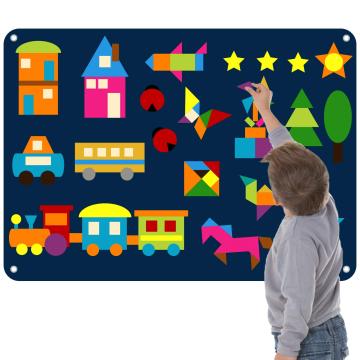 Commission Shapes Felt Story Board: Must-Haves for Toddler and Preschool Classroom Learning Activities